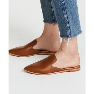 Madewell Gemma Mules in English Saddle